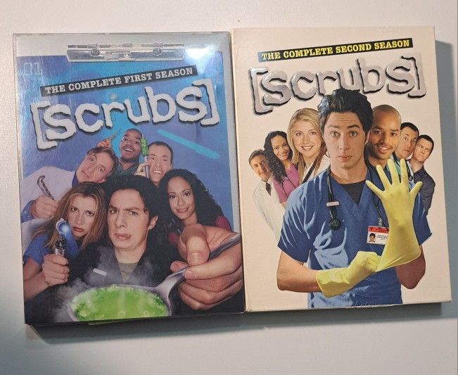 SCRUBS Seasons 1 And 2 DVD