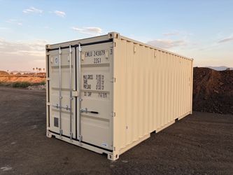 20 FOOT NEW 1-TRIP CONTAINER STD SHED,STORAGE,SHIPPING,CONEX,PORTABLE OFFICE
