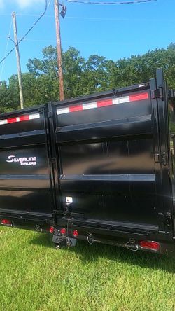 16' GOOSENECK DUMP TRAILER