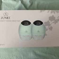 Zomee Fit Wearable Breast Pump NEW
