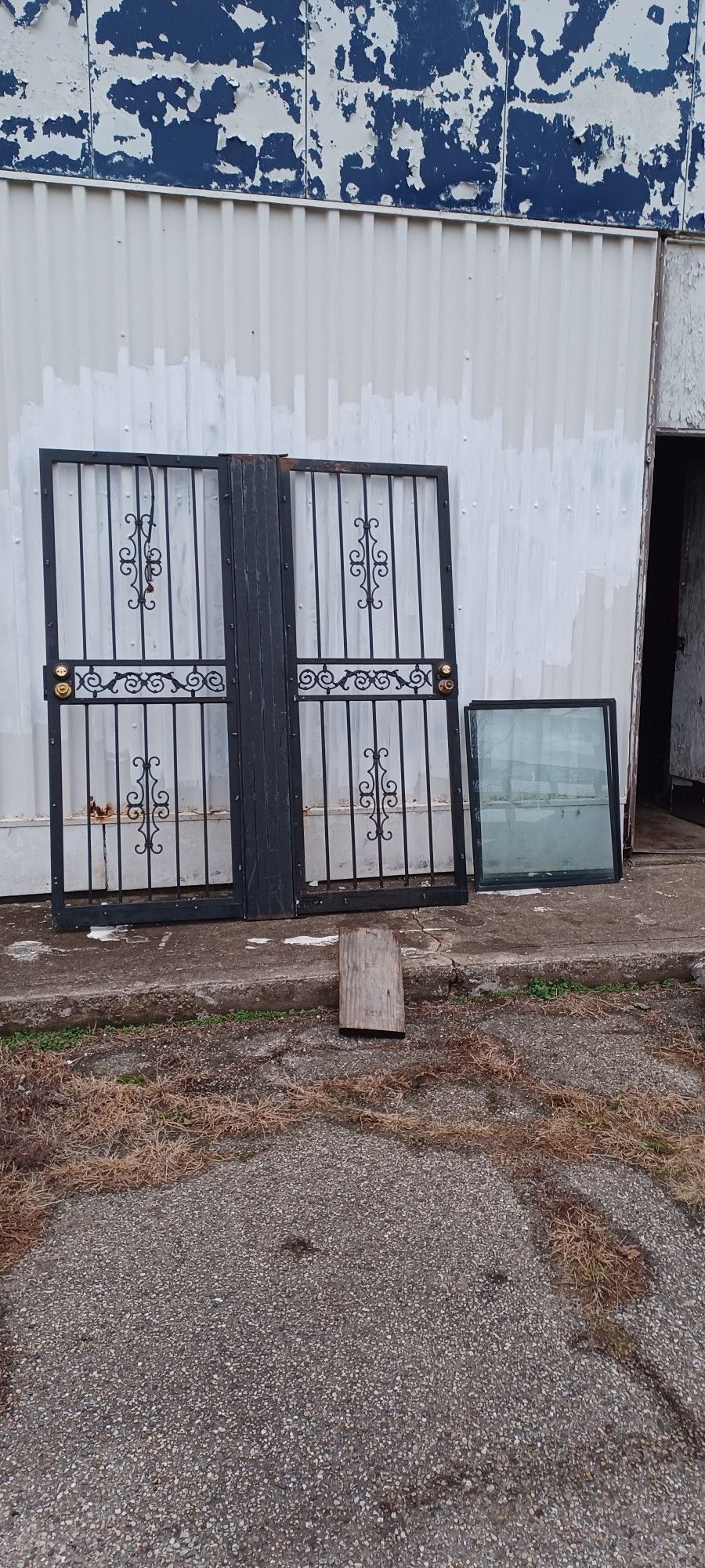 32x80 Security Doors Together Or Seperate Came Out OF French Doors For Patio strong Constructionmake Offer If InterestedI'l To75.O0
