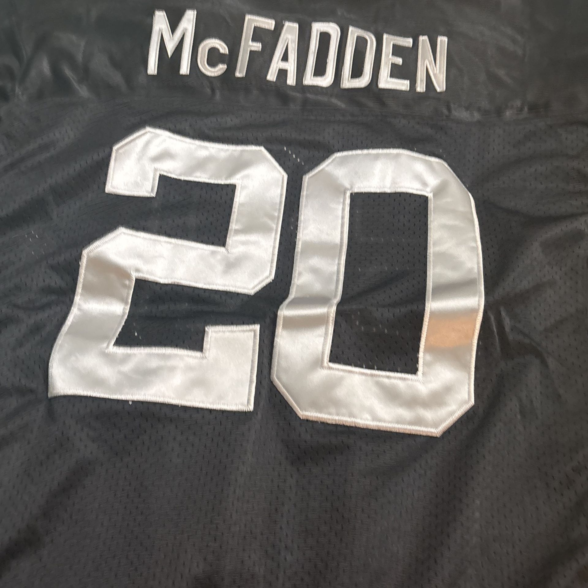 McFadden Jersey.      Raiders 