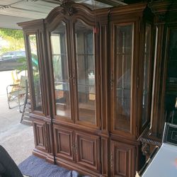 China Hutch Chinero Hutch Curio Cabinet China Hutvh