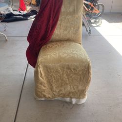 Chair  covers Gold 