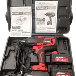 EARTHQUAKE XT EQ34 XT 20V Extreme Torque Impact Wrench Kit 3 4 Cordless for Sale in Bonney Lake WA OfferUp