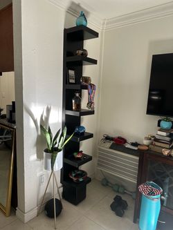 Hanging IKEA wall shelf