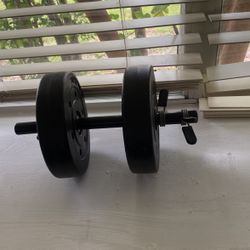  Adjustable Dumbbells 
