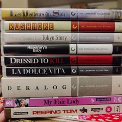 Criterion Collection Blu-rays 
