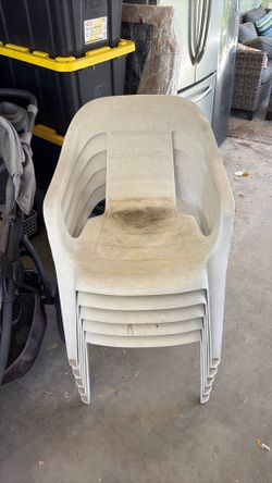 Plastic chairs, free