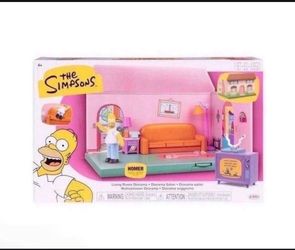 The Simpsons Living Room Diorama Playset
