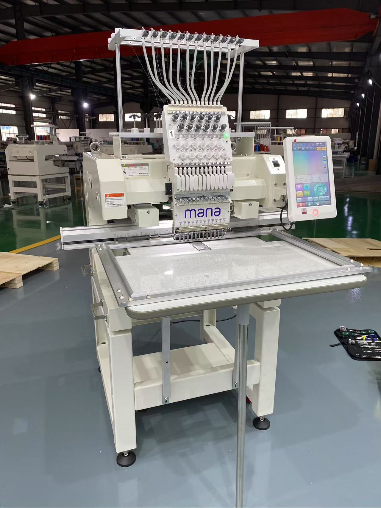 (OBO)15 Needle Commercial Embroidery Machine 40×60cm – Like New – 2 Available