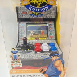 My Arcade Street Fighter 2 Champion Edition 7.5 Inch Retro Micro Player Game