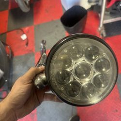 UNITY LED Post-Mount Spotlight, 6" dia. Lens, 335CL 