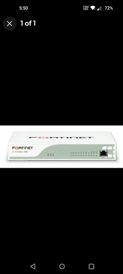 FortunetellerFortiGate FG-60D-POE Firewall Used