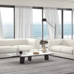 2 Pc Sofa And Loveseat Set