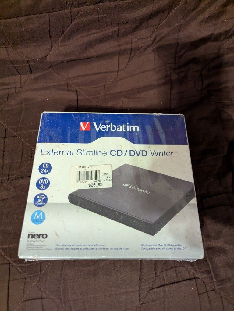 External CD/DVD Writer (NIB)