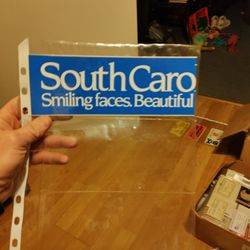 South Carolina 1990's Smiling Faces Beautiful Places Decal Sticker 