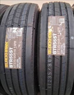 ( 2 TIRES  ) 235/80R16 FOR TRAILER 14 PLY