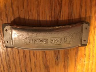 Vintage star band harmonica