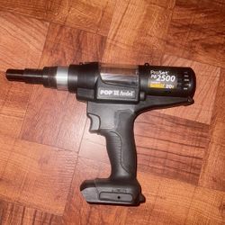 Stanley ProSet PB2500 Cordless Rivet Gun – Tool Only, No Battery
