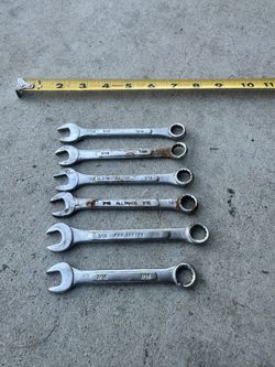 7/16" Combination Wrench Lot-sale. Asking 15.