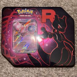Pokemon TCG Team Rocket Mewtwo EX Box