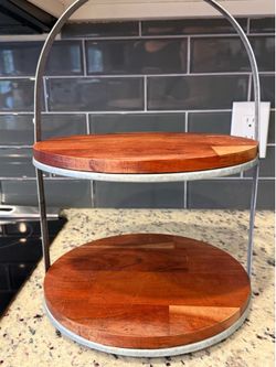Hearth and Hand 2-tier Cake Stand