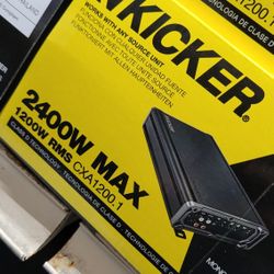 Kicker Mono Amplifier 2400W 1200RMS