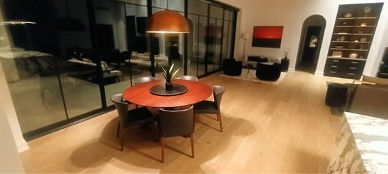 Crate & Barrel Dining Table + 6 Chairs