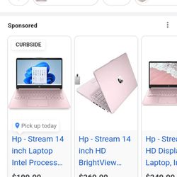 Pink Hp Laptop 💻