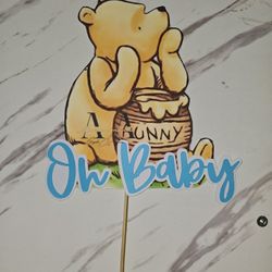Winnie-the-Pooh Cake Topper Decor