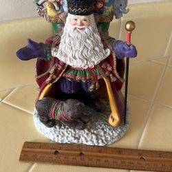 Lenox Santa Bearing Wondrous Gifts figurine 