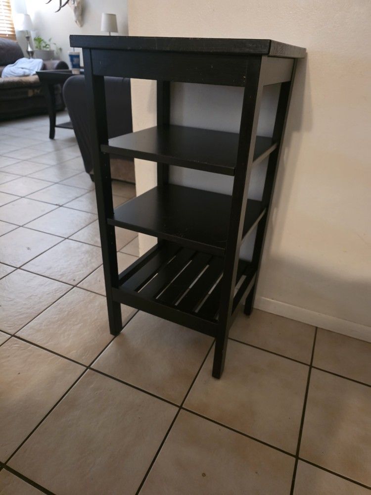 Black Side Table