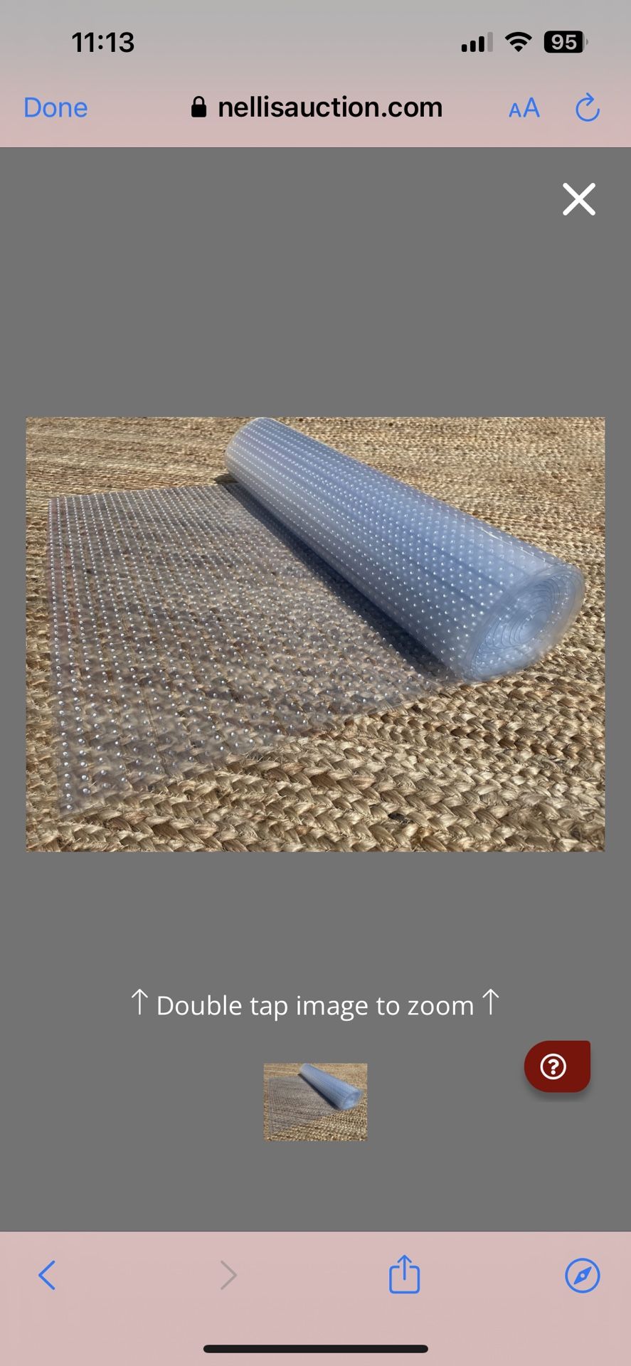 Home Must Haves Clear Vinyl Plastic Premium Deluxe PVC Ribbed Pattern Floor Runner Protector For Carpet (27" Wide)