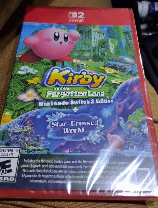 Switch 2 - Kirby & The Forgotten Land + Star-crossed World Brand New