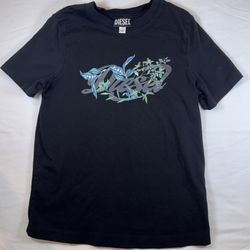 Diesel Graphic T-Shirt – Size Small
