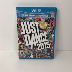 Nintendo Wii U Just Dance 2015 Video Game