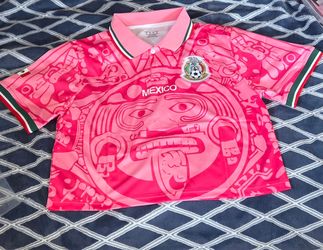 Collared crop top pink mexico Jersey

- Women's World Cup 2026 soccer no

delivery