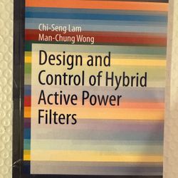 Design And Control Of Hybrid, Active Power Filters - paperback