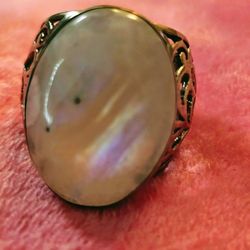 Moonstone / Silver Ring 💍🩵🤍