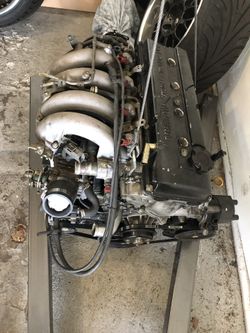 1996 Nissan 240sx S14 KA24DE Engine and Manual Transmission