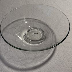 Crate & Barrel Glass Bowl