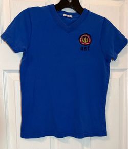 Abercrombie & Fitch Blue V-Neck T-Shirt