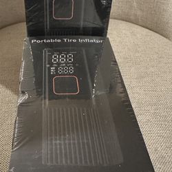 Tire Inflator Portable Air Compressor, 180 PSI Portable Air Compressor, 6X Faster Tire Inflator for Car, Air Pump for Car Tires, Motor, Bicycle, Balls