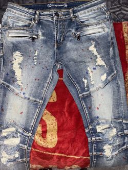 Crysp Denim 32 Distressed Skinny jeans