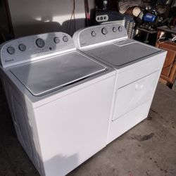 Whirlpool Washer And Electric Dryer Large Capacity 