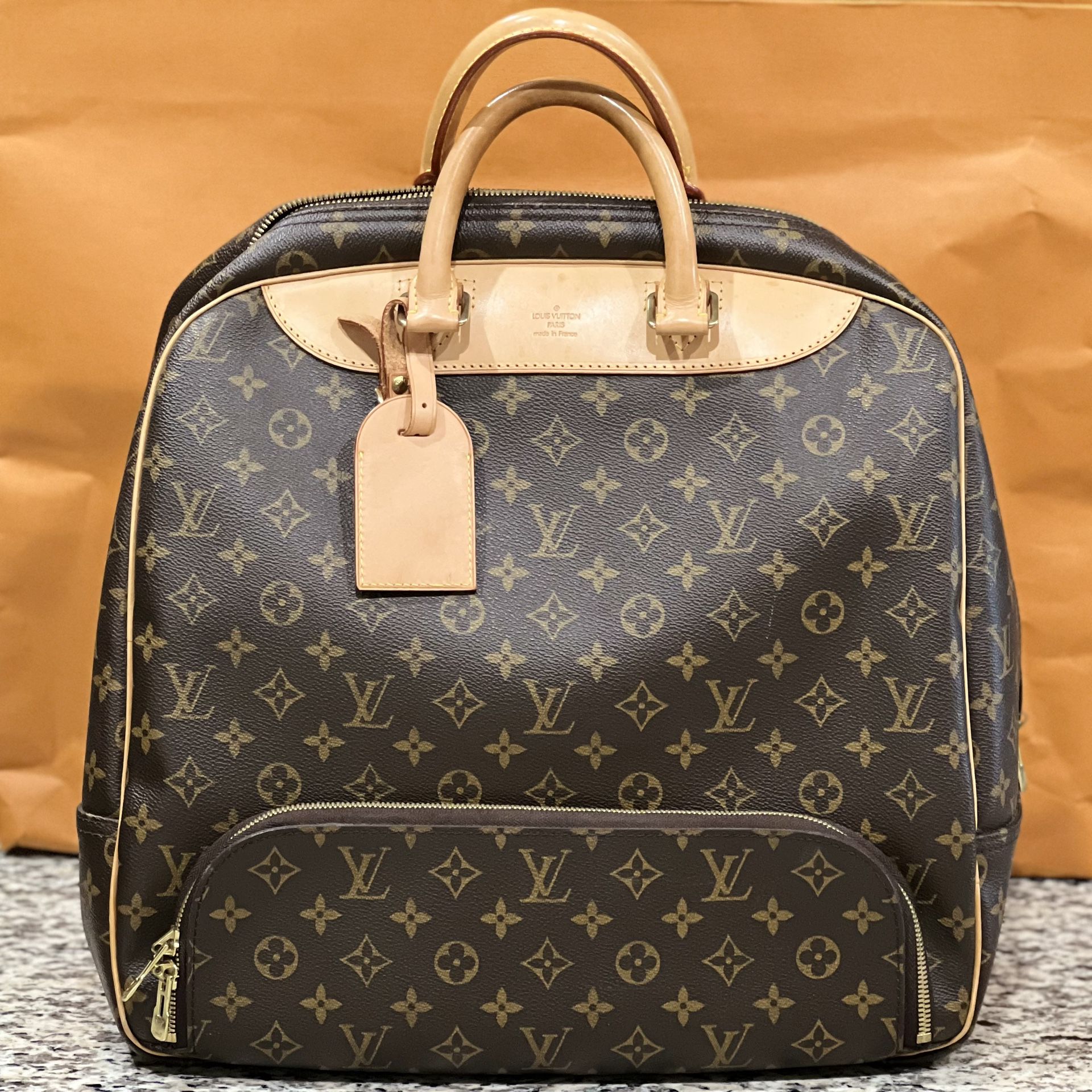 Louis Vuitton Monogram Evasion Travel Bag Luggage for Sale in