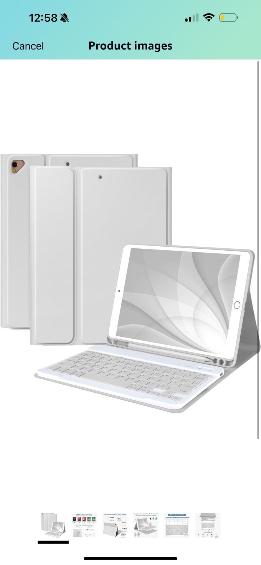 Keyboard Case for iPad 10.2" 9th 8th 7th Generation, with Detachable Bluetooth Keyboard and Pencil Holder, for iPad 10.2 Inch/iPad Air 10.5"(3rd Gen)/,All Products : American Fashion Style Bags On Sale