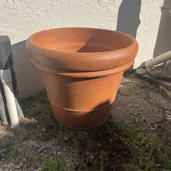 Large Terra Cotta Clay Pot