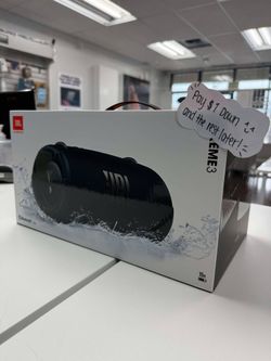 🔊 JBL Xtreme 3 Portable Bluetooth Speaker- Pay $5 to take it home same day - No Credit Needed